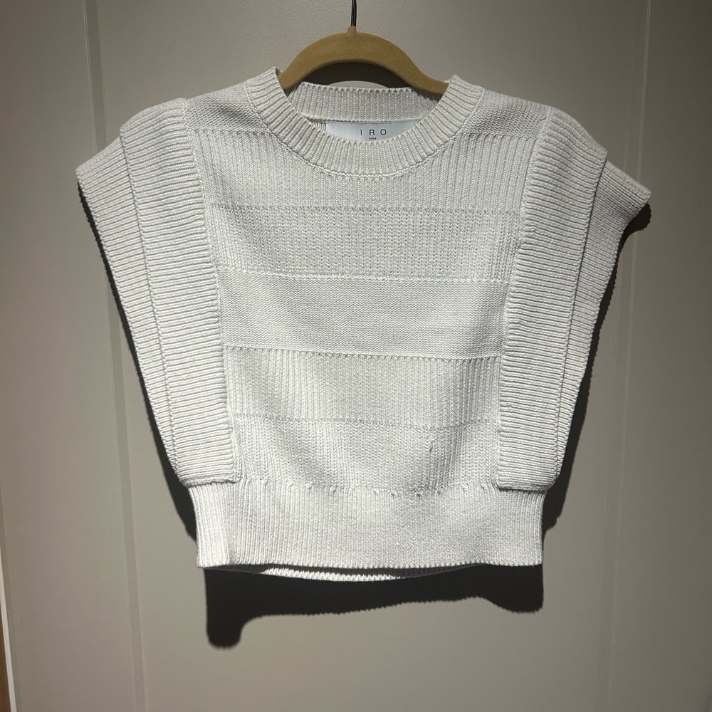 Off white IRO cropped sweater size medium